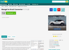 Mangal-to-kruti-converter.soft112.com thumbnail