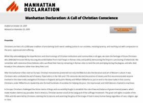 Manhattandeclaration.org thumbnail