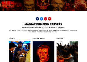 Maniacpumpkincarvers.com thumbnail
