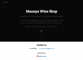 Mannyswineshop.shopsettings.com thumbnail
