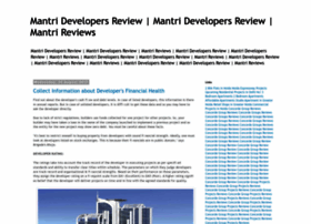 Mantri-developers-review.blogspot.com thumbnail