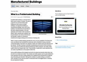 Manufacturedbuildings.info thumbnail