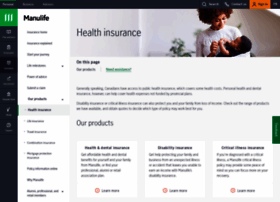 Manulife-insurance.ca thumbnail