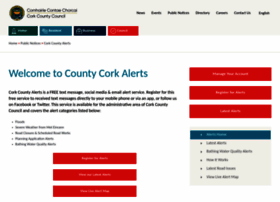 Mapalerts.corkcoco.ie thumbnail