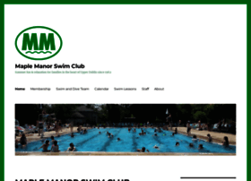 Maplemanorswimclub.org thumbnail