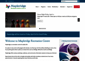 Mapleridgerecreationcentre.com thumbnail