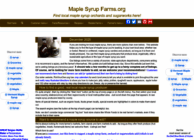 Maplesyrupfarms.org thumbnail