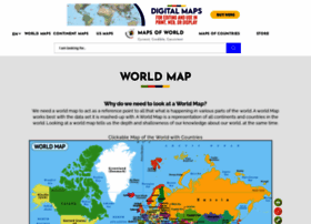 mapsofworld.com at WI. World Map, a Map of the World with Country Names  Labeled