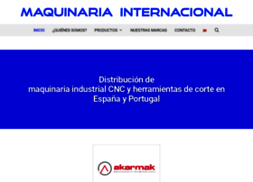 Maquinariainternacional.com thumbnail