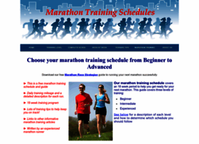 Marathon-training-schedule.org thumbnail