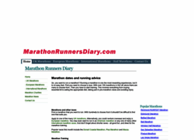 Marathonrunnersdiary.com thumbnail