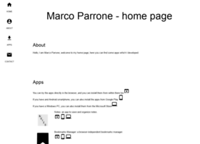 Marcoparrone.com thumbnail