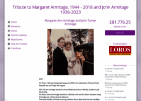Margaret-armitage.muchloved.com thumbnail