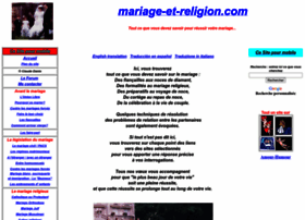 Mariage-et-religion.com thumbnail