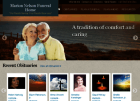 Marionnelsonfuneralhome.com thumbnail