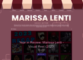 Marissalenti.com thumbnail