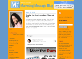 Marketingmessageblog.com thumbnail
