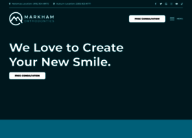 Markhamorthodontics.com thumbnail