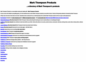 Markthompsonproducts.com thumbnail