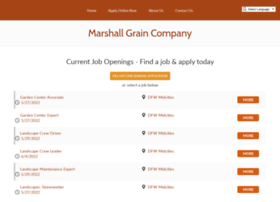 Marshall-grain-company.ninjagig.com thumbnail