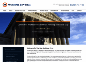 Marshall-law-firm.com thumbnail