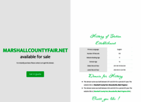 Marshallcountyfair.net thumbnail