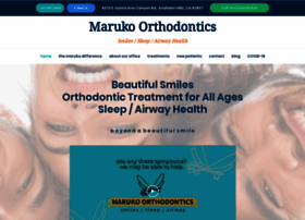 Marukoorthodontics.com thumbnail