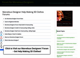 Marvelousdesigners.com thumbnail