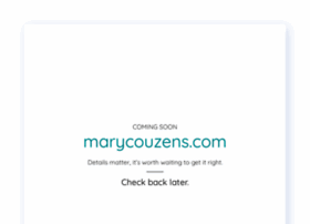 Marycouzens.com thumbnail