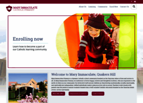 Maryimmacqhill.catholic.edu.au thumbnail