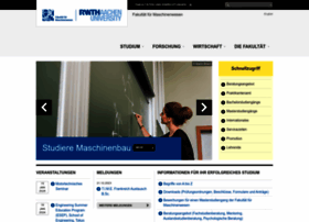 Maschinenbau.rwth-aachen.de thumbnail