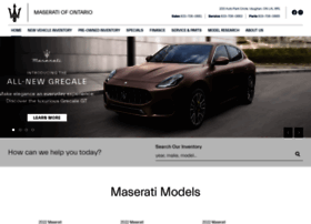 Maseratiofontario.com thumbnail