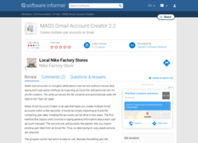 Mass-gmail-account-creator.software.informer.com thumbnail
