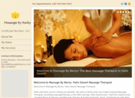 Massagebybecky.com thumbnail