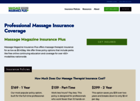 Massageliabilityinsurancegroup.com thumbnail