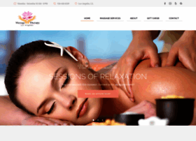 Massagetherapyla.com thumbnail