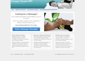 Massagetherapyrmt.com thumbnail