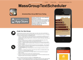 Massgrouptext.com thumbnail