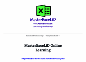 Masterexcelid.com thumbnail