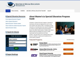 Masters-in-special-education.com thumbnail