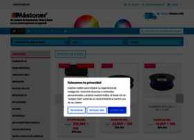 mastoner.com at WI. Mas Toner | Toners | Impresora 3d a3 baratas |  Cartuchos de tinta