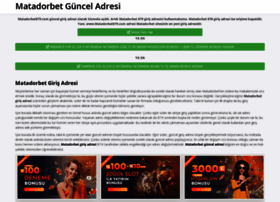 Matadorbetguncel.xyz thumbnail