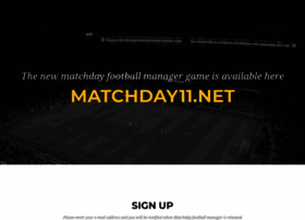 Matchdaymanager.com thumbnail