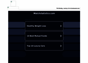 Matchstatistics.com thumbnail