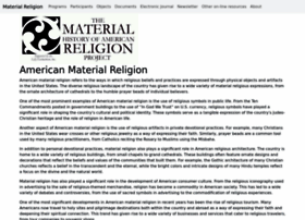 Materialreligion.org thumbnail