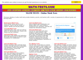 Math-tests.com thumbnail