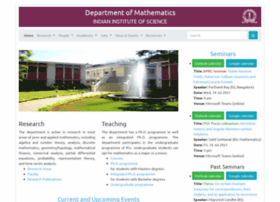 Math.iisc.ernet.in thumbnail Math.iisc.ernet.in thumbnail