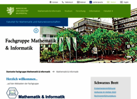 Math.uni-wuppertal.de thumbnail