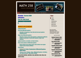 Math258.cankaya.edu.tr thumbnail