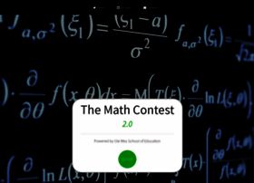 Mathcontest.olemiss.edu thumbnail